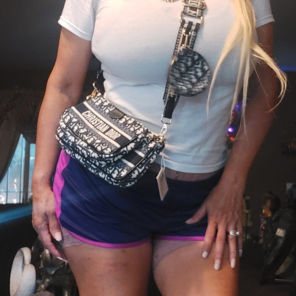 Cd Blue Crossbody